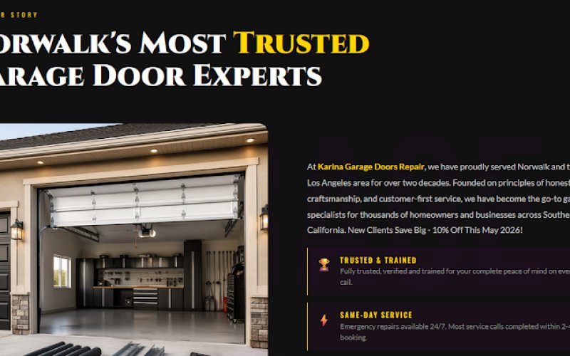 Karina Garage Doors Repair — Garage door supplier in Norwalk