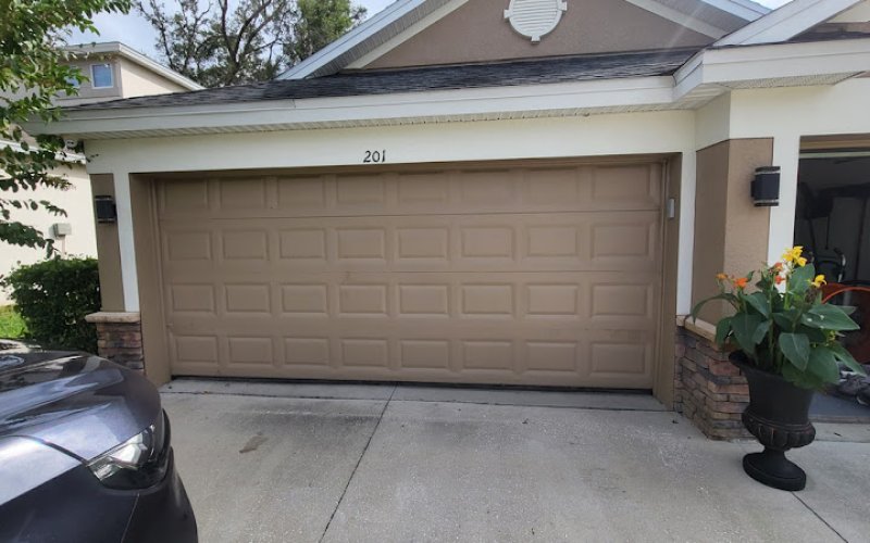 Garage Door On